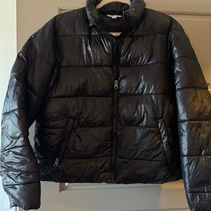 Black Puffer Jacket/Coat